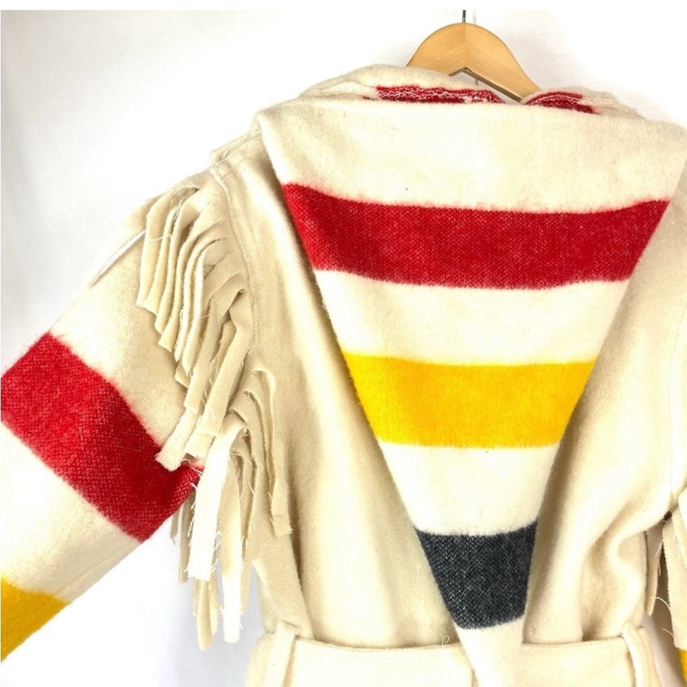 Hudson Bay Blanket Capote Coat Rare Vintage men’s large - Picture 16 of 16